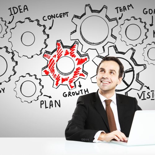 cooperation-technology-concept